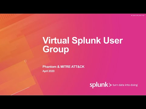 Virtual User Group   Phantom Workbook Automation & Threat Hunting with MITRE ATT&CK