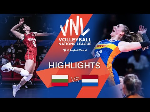🇧🇬 BUL vs. 🇳🇱 NED - Highlights Week 1 | Women's VNL 2022