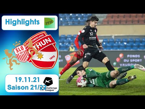 Highlights: FC Stade Lausanne - Ouchy vs FC Thun (19.11.21)