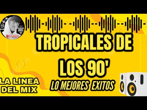 TROPICALES DE LOS 90 - [ LO MEJORES EXITOS ] - LA LINEA DEL MIX _ BJ NICOLAS JESUS