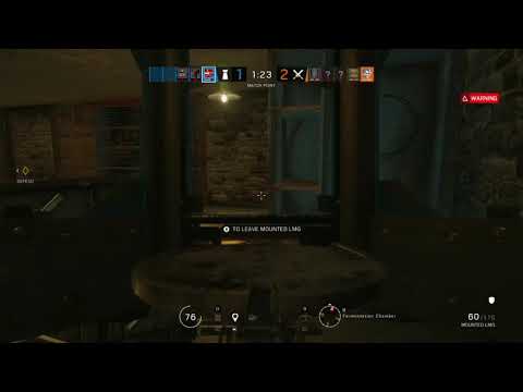 Insane tachanka turret kill (rainbow six siege clip)