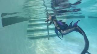 @trinamason mermaid handstand!