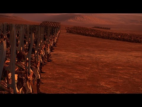 3900 ORCS vs 3900 ELVES - Total War: WARHAMMER