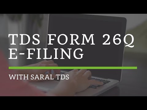 Saral TDS Filing Software