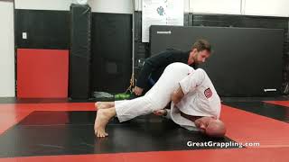 Side Control Escape Bridge Out Shoulder Roll