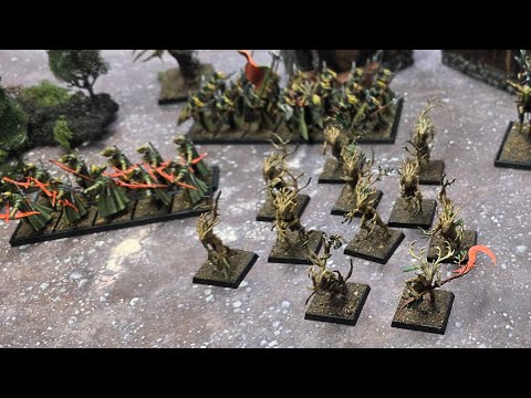 Wood Elf Realms vs Empire of Man - Warhammer The Old World Battle Report