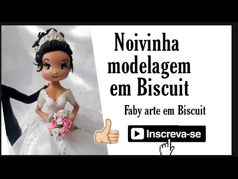 Noivinha --- Faby Arte Em Biscuit