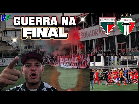 ⚠️ OUT OF CONTROL - Paraná Cup final ends in brawl | Capão Raso 1 X 1 Trieste