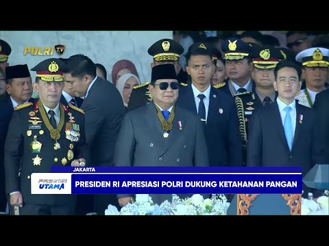 AMANAT PRESIDEN PRABOWO APRESIASI KINERJA POLRI