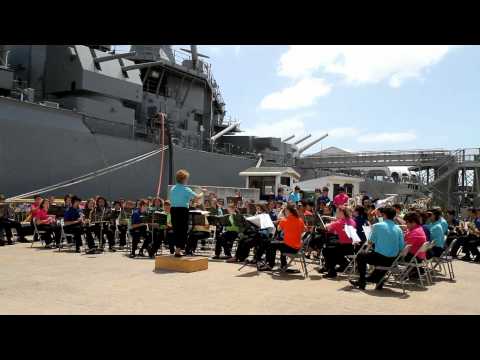 CFHS Falcon Band - Honolulu Hawaii - National Emblem March