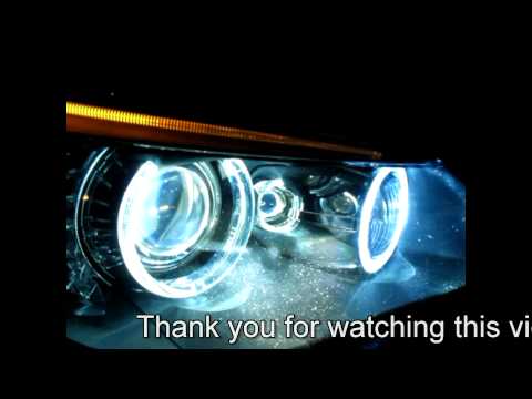 BMW E60/61 5 Series M5 Custom HID Angel Eyes! INSANELY BRIGHT! ERROR FREE!!
