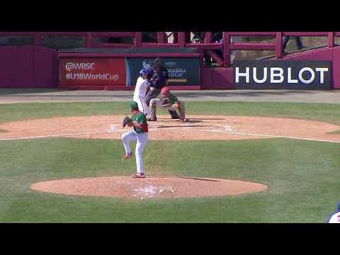 Highlights: Mexico v Chinese Taipei - WBSC U-18 Baseball World Cup 2017