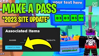 HOW TO SET UP DONATIONS IN PLS DONATE 💸 *2023 SITE UPDATE* (How To Create A GAMEPASS On Roblox)