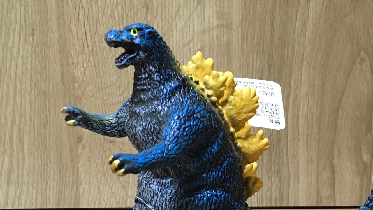 【いんちきおもちゃ動画】中国で見つけたゴジラのフィギュアがエロすぎた