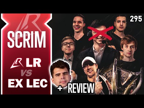 LOS RATONES SCRIM FT. REKKLES VS EX LEC PROS! 😲 COACH BWIPO 😎 | Nemesis