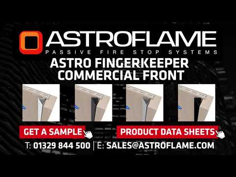 Astro FingerKeeper Commercial Front - Finger Protection - Anti-Finger Trapping Guard