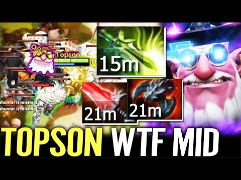 🔥 TOPSON 15min Butterfly Sniper MID — Biggest Stack Fast Farm 21min GG WTF Outplayed Dota 2 Pro