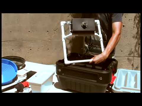 Gold Miner How to Set up & Use a Gold Miner Spiral Gold Panning Machine