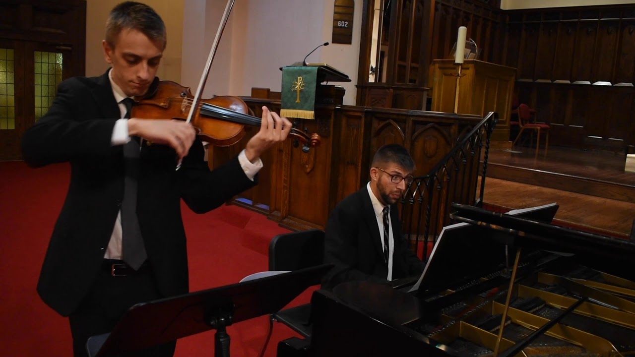 Promotional video thumbnail 1 for Brian Ostrega, Violinist