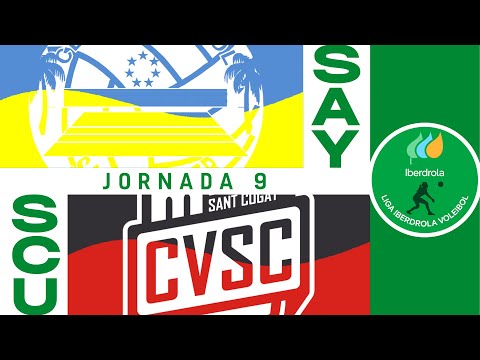[Liga Iberdrola] Jornada 9 - CV Sayre Centro C. La Ballena - DSV Sant Cugat