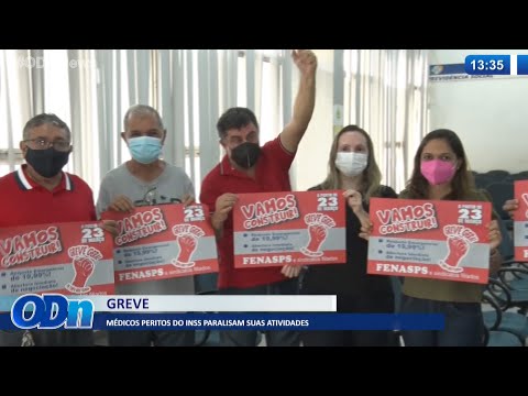 Médicos peritos do INSS paralisam suas atividades 30 03 2022