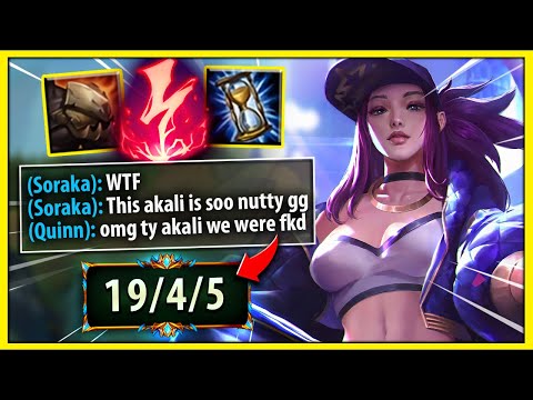 #1 AKALI WORLD THEIR WHOLE TEAM WAS SLAUGHTERING US UNTIL I WENT FULL TRY HARD - League of Legends