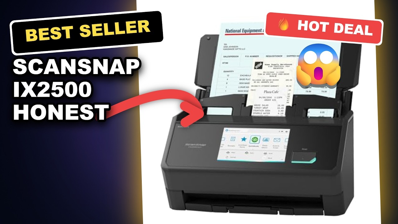 ScanSnap iX2500 Honest Review: Make Bookkeeping Easy with This Scanner