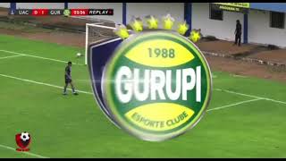 UNIÃO DE ARAGUAÍNA 0 X 1 GURUPI SEMIFINAL DO TOCANTINENSE JOGO DE VOLTA GOL DE LOPEU