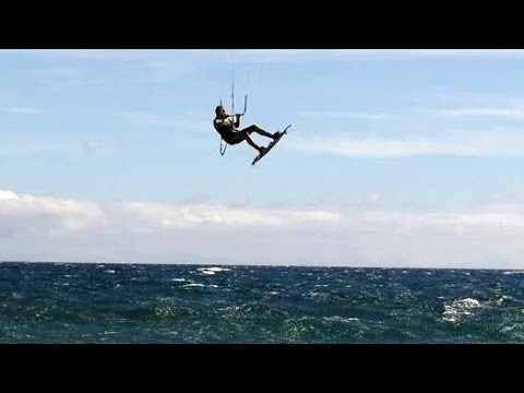 GRAN CANARIA - Playa del Ingles - Drachensurfer Januar 2016  GK