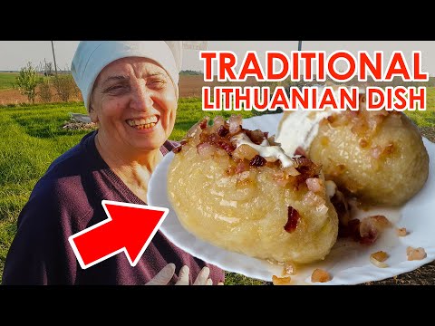 Traditional Lithuanian Food - World’s Most Advanced Zeppelin Making Tutorial - English Subtitles