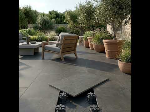 Dalle extérieur Design 2.0 anthracite R11 60x120 cm