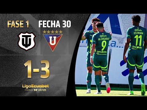 FULL RECAP: TEC. UNIVERSITARIO 1-3 LIGA DE QUITO | ECUABET LEAGUE SERIES A - MATCHDAY 30