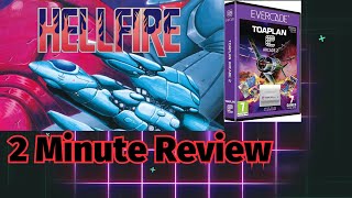 Hellfire 2 Minute Review from the Toaplan Arcade 2 cart for the Evercade #review #evercade #gaming
