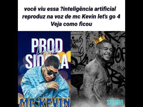 MC kevin " lets Go 4 " inteligência artificial #clips #favela #autoral #trending #trap #previa #funk