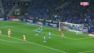 Download lagu 2 GOL DO MESSI DE FALTA!!! ESPANYOL 0X4 BARCELONA 08/12/2018 mp3