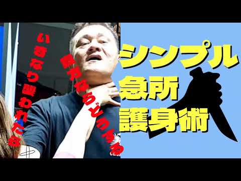大神拳　シンプルな護身術！　かよわい女性でも簡単にできる急所アタック護身術