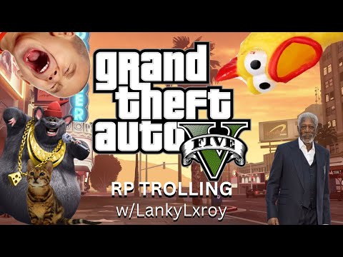 TROLLING SALTY KIDS IN GTA 5 ROLEPLAY (w/LankLxroy)
