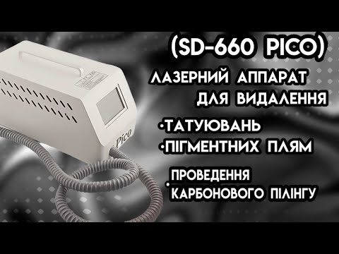 Функціонал лазерного апарату для видалення татуювань, проведення карбонового пілінгу SY-SP756 Veezimei