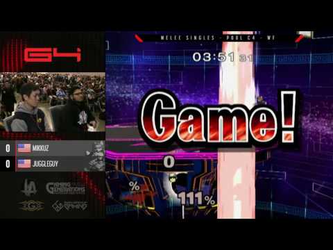 Genesis 4 - Juggleguy (Captain Falcon) vs. Mikkuz (Fox) - SSBM Pools