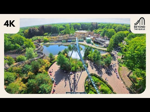 Baron 1898 | Front Seat Onride POV + Pre-Show with Subtitles | Efteling (NL) | 2025