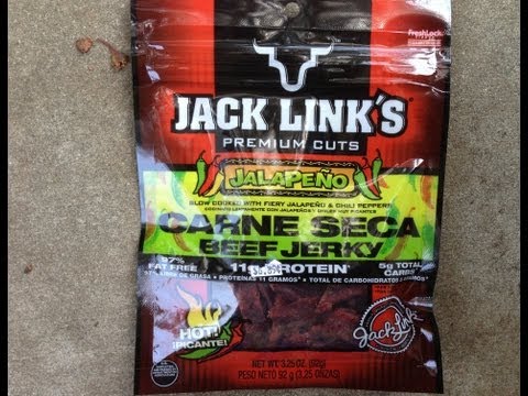 Jack Link's Jalapeño Carne Seca Beef Jerky Review