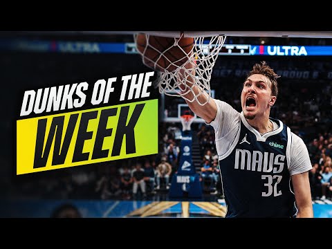 The TOP Dunks of Week 5 | 2025-26 NBA Season