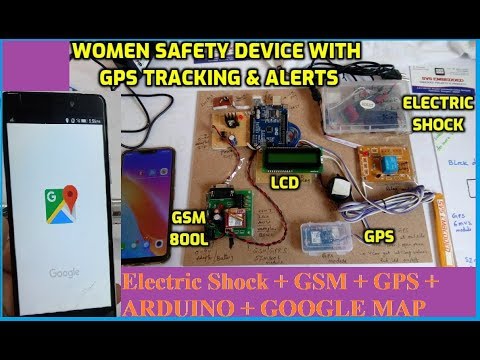 Womens Safety Device With GSM Tracking & Alerts – svskits , svsembedded ...