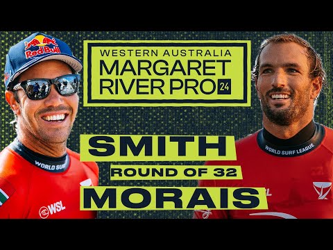 Jordy Smith vs Frederico Morais | Western Australia Margaret River Pro 2024 - Round of 32