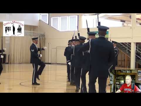 USAF Honor Guard Drill Team 2012 Performance