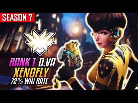 XENOFLY (RANK 1 D.VA) - 72% WIN RATE [S7 TOP 500]