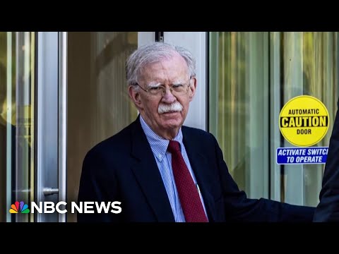 John Bolton expected to plead guilty for retaining national security information