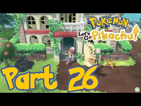 Pokémon Let's Go Pikachu! | Part 26 "Pokémon Mansion"