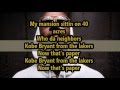 Juicy J Who Da Neighbors on screen lyrics 