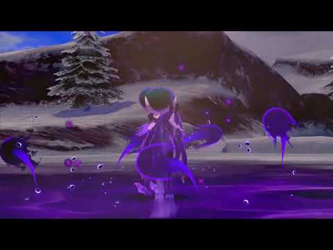 Astral Barrage - Shadow Rider Calyrex Signature Move | Pokemon Sword and Shield Crown Tundra DLC